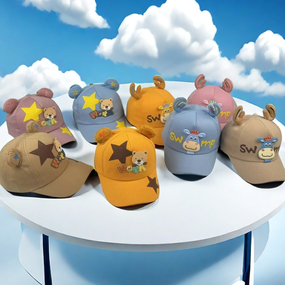 Children's Cartoon Sun Visor Fashion Baseball Cap