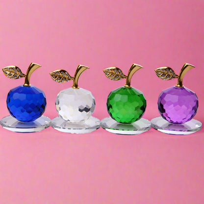 K9 Crystal Apple Christmas Eve Christmas Colorful Ornaments