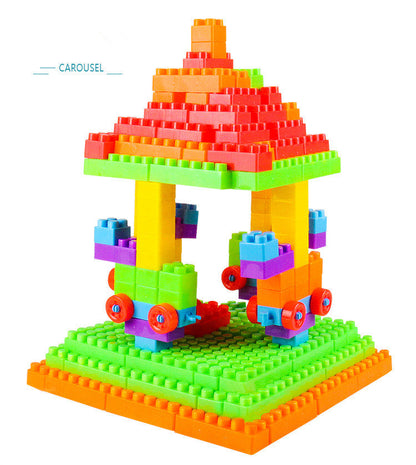 Educational Large Particle Building Blocks for Children