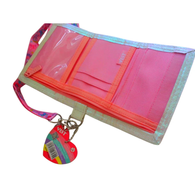 Unicorn Wallet with Lanyard Strap