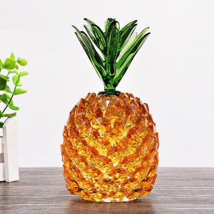 Ruyi Pineapple Home Decoration Crystal Ornaments