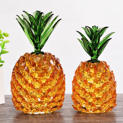 Ruyi Pineapple Home Decoration Crystal Ornaments