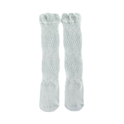 Baby Kid Girls Solid Color Accessories Socks