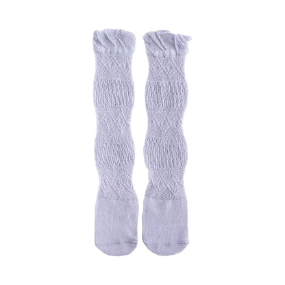 Baby Kid Girls Solid Color Accessories Socks
