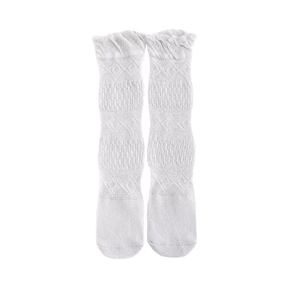 Baby Kid Girls Solid Color Accessories Socks