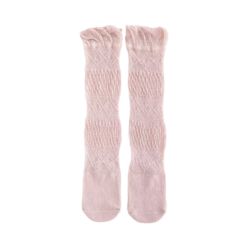 Baby Kid Girls Solid Color Accessories Socks