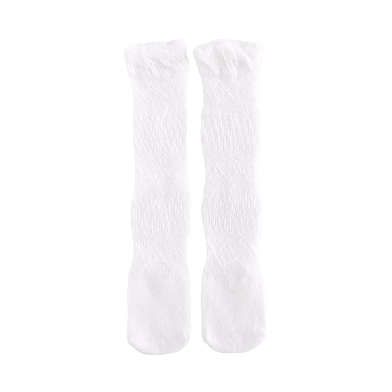Baby Kid Girls Solid Color Accessories Socks