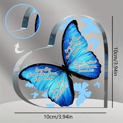Transparent and Caring Acrylic Ornaments for Mother's