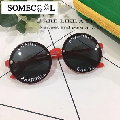CHANEL INSPIRED ROUND KIDS GLASSES