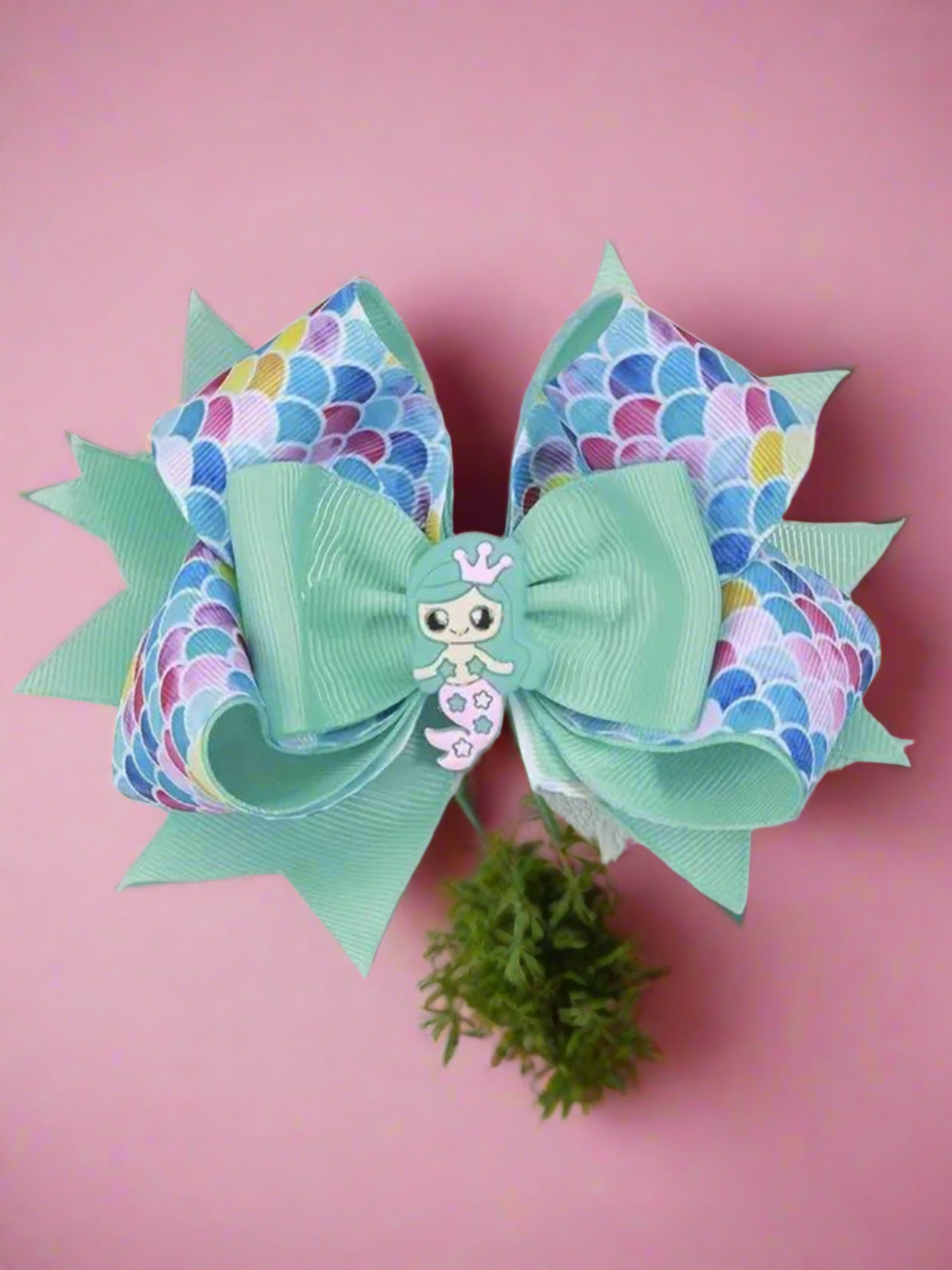 A Splash Of Magic Mermaid Hair Bow