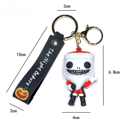 Cartoon Anime PVC Soft Glue Keychain