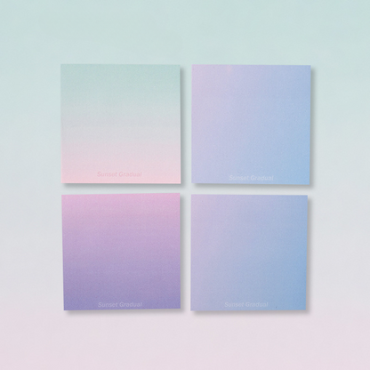 Paper Gradient Sticky Notes