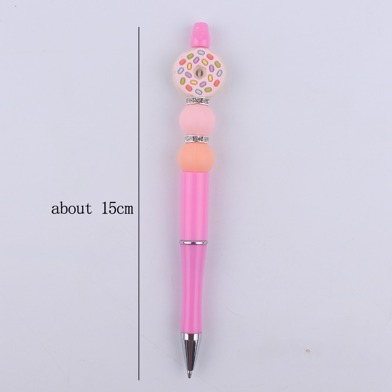 Cartoon Fruit Silicone Color Plastic Beadable Pens