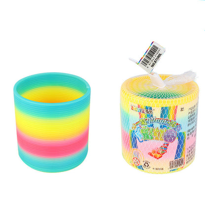 Colorful Folding Rainbow Spring Coil Toy