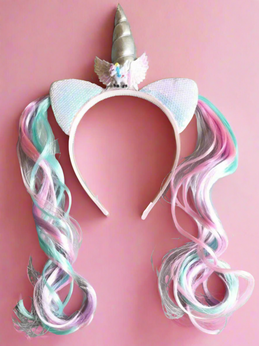 Girls Unicorn Chic Candy Curls Headband