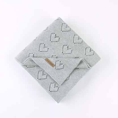 Baby Blanket Love Hollow Hug Blanket Baby Windproof Cover