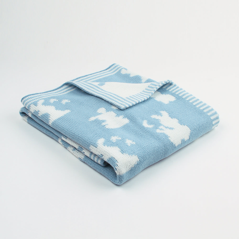 Baby Quilt Cartoon Bunny Baby Stroller Cover Quilt Baby