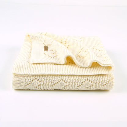 Baby Blanket Love Hollow Hug Blanket Baby Windproof Cover