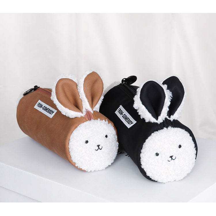 Cute Plush Rabbit Pencil Case