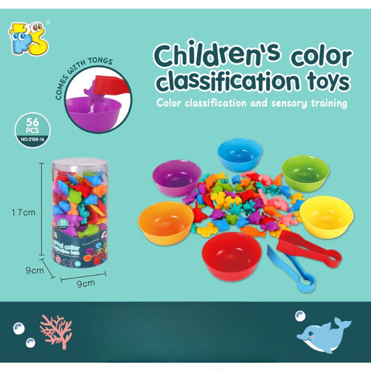 Wholesale Children's Plastic Counting Classification Early Education Cognitive Toys