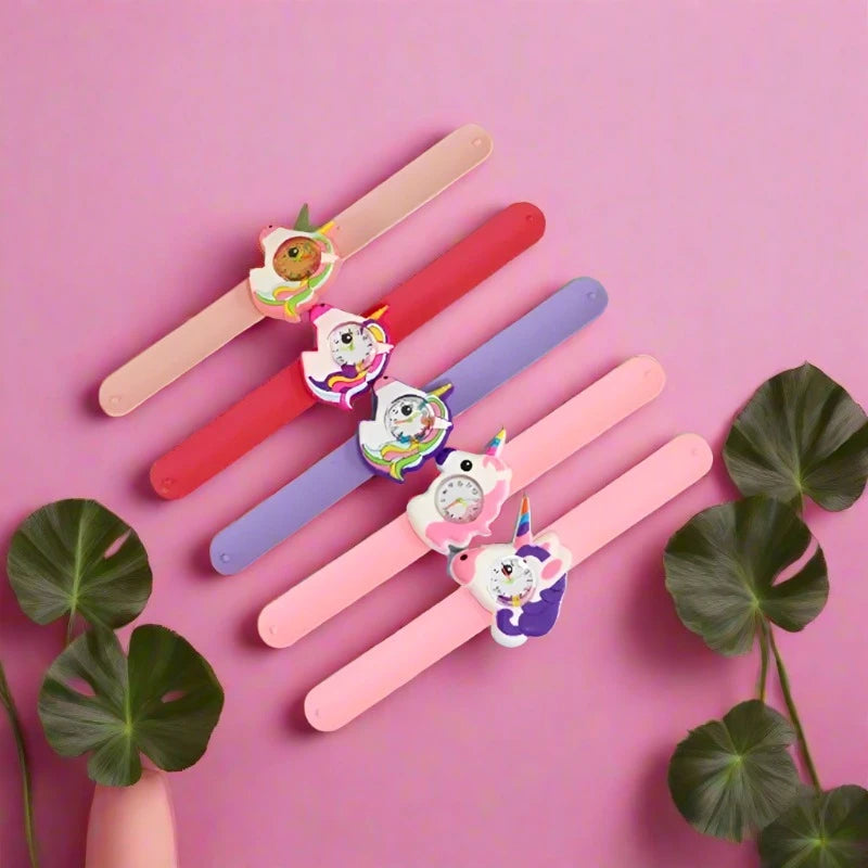 Unicorn Slap-Bracelet Watch