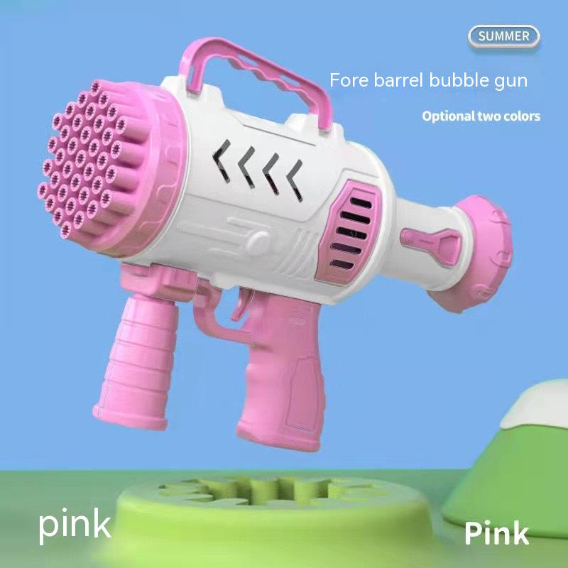 Automatic Light-Emitting Bubble Guns