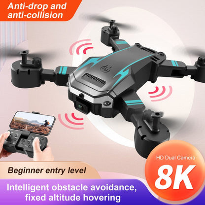 Folding 8K Dual Camera Drone with Obstacle Avoidance