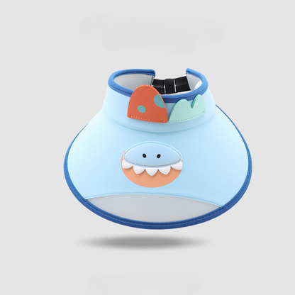 PU Kids Sun Visor Empty Hat