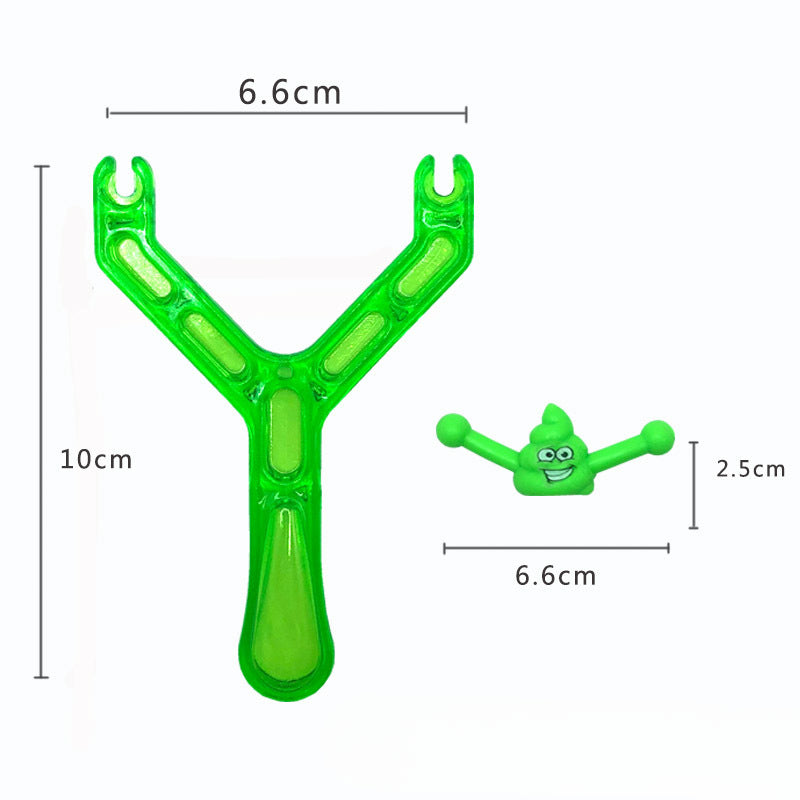 Release of TPR Feces Slingshot Children's Toys