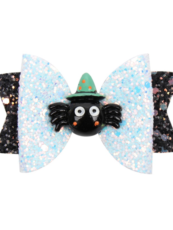 Spooky Sparkle Sequin Halloween Hair Clips