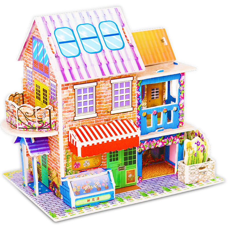 Three-dimensional Paper Puzzle Educational Toys for Kindergarten