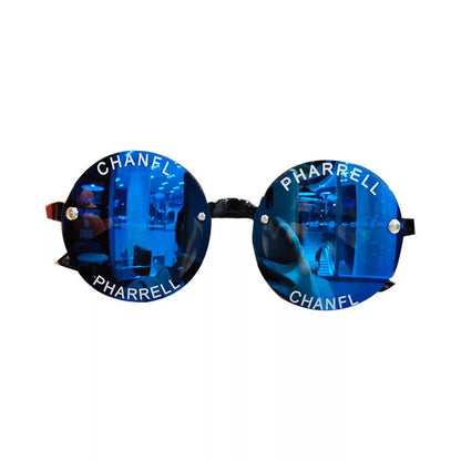 CHANEL INSPIRED ROUND KIDS GLASSES