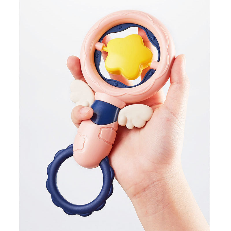 Baby Teether Hand Rattle Soother