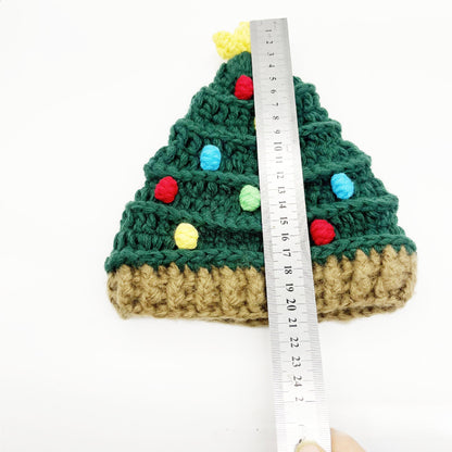 Wholesale Christmas Tree Knitted Handmade Wool Hats