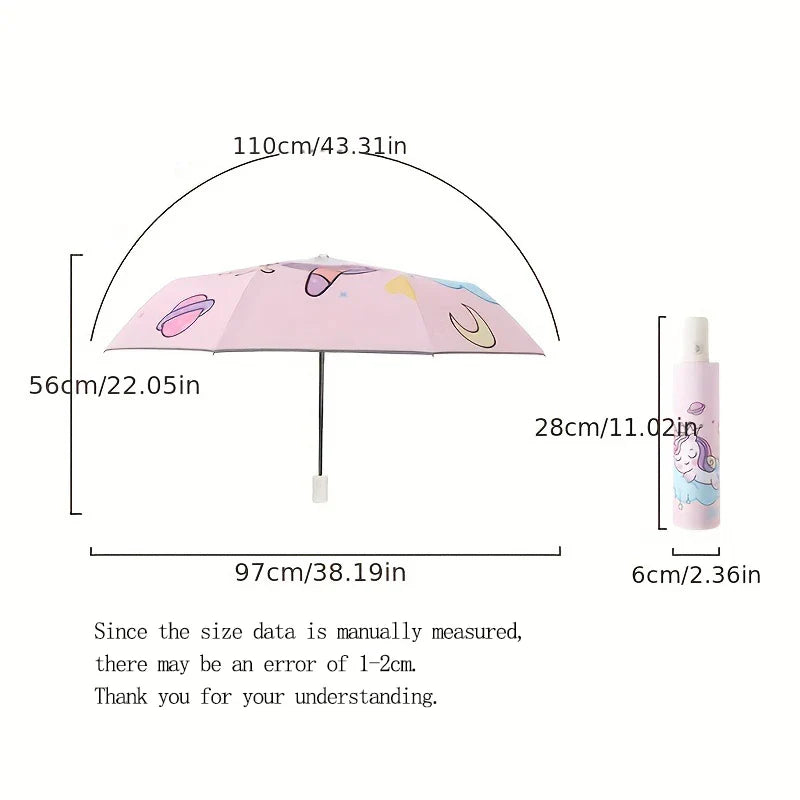 Unicorn Princess Umbrella