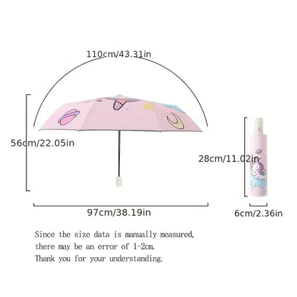 Unicorn Princess Umbrella