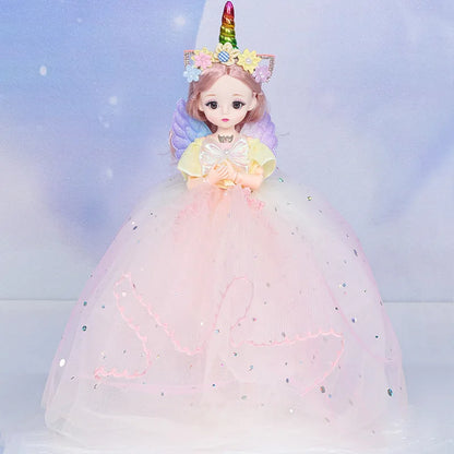 Cute Unicorn Princess Doll