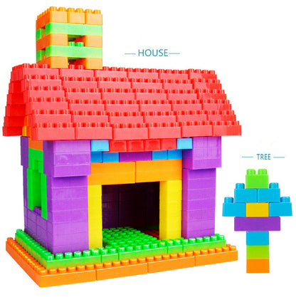 Educational Large Particle Building Blocks for Children