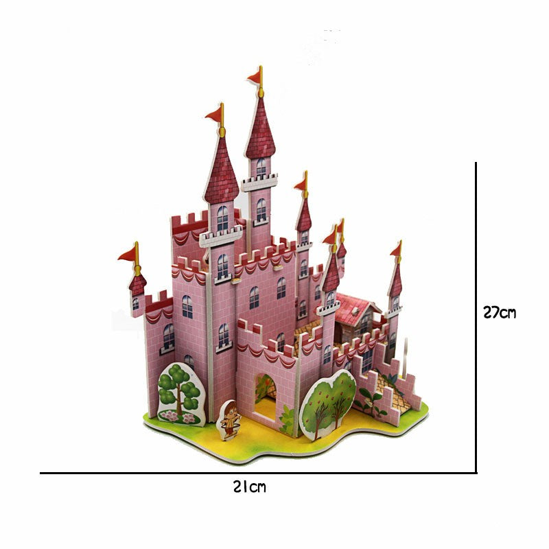 Handcrafted 3D Puzzle Educational Toy for Kids