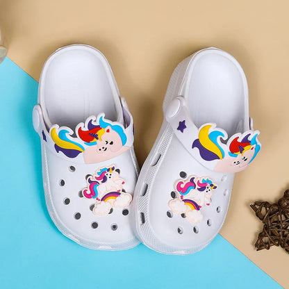Kids Unicorn Crocs