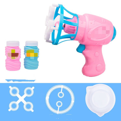 Automatic Children's Electric Fan Bubble Gun