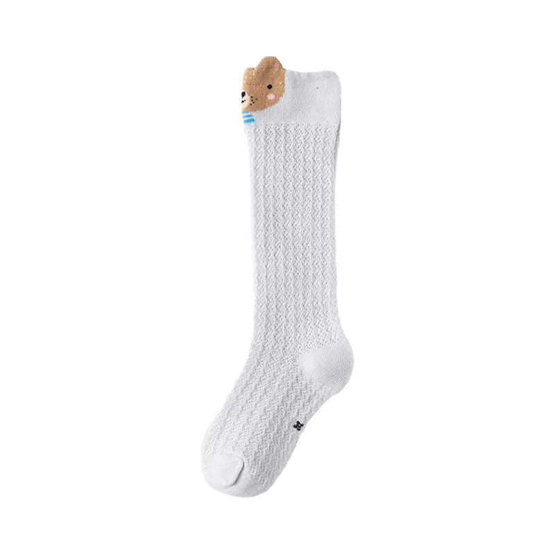 Baby Kid Girls Animals Cartoon Lace Print Socks
