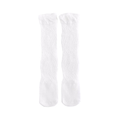 Baby Kid Girls Animals Cartoon Lace Print Socks