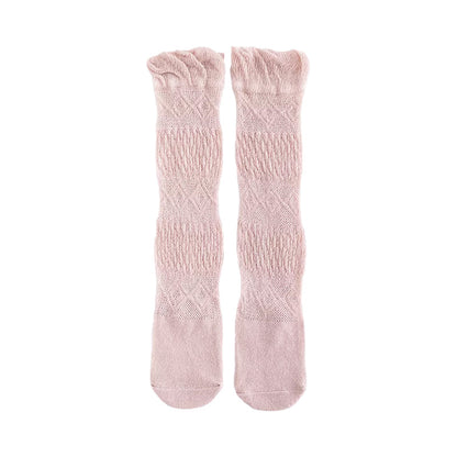 Baby Kid Girls Animals Cartoon Lace Print Socks