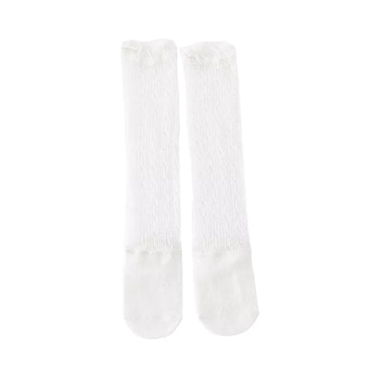 Baby Kid Girls Animals Cartoon Lace Print Socks