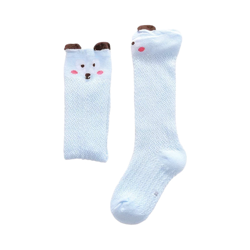 Baby Kid Girls Animals Cartoon Lace Print Socks