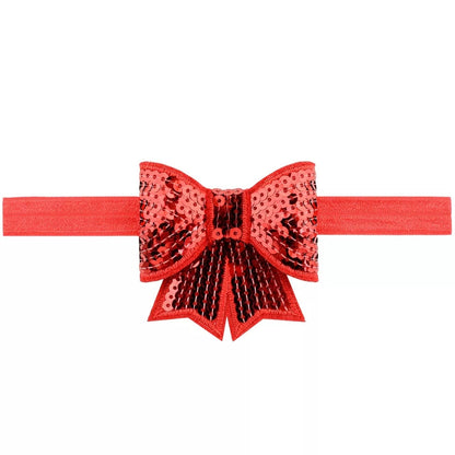 SEQUIN BOW HEADBAND