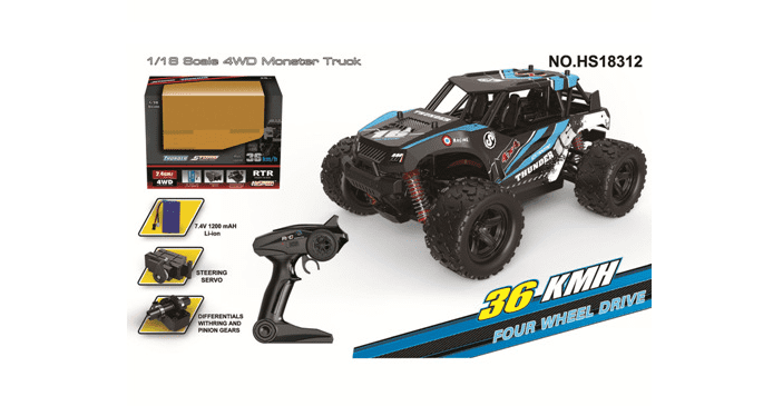 High-Speed Remote Control Car