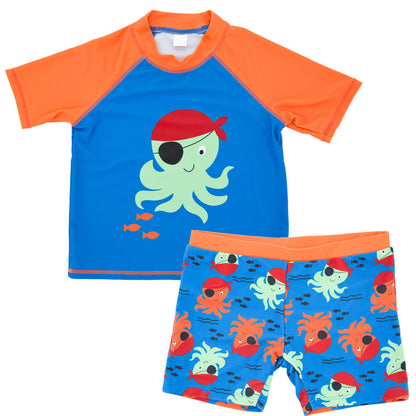 Baby split five points swimming trunks kids Swimwear