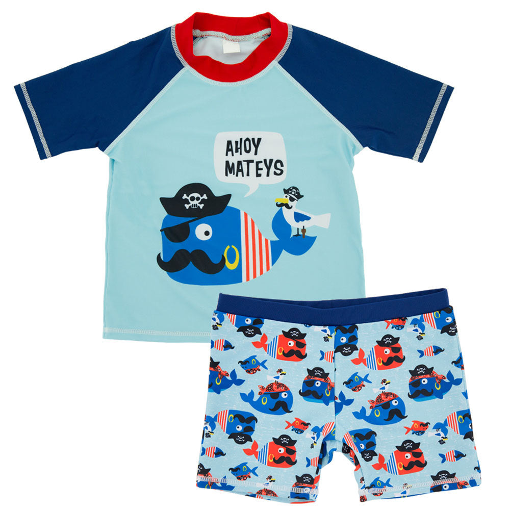 Baby split five points swimming trunks kids Swimwear